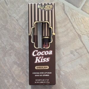 Sheglam Cocoa Kiss Lip Balm & Gloss Duo - Cookies N' Milk